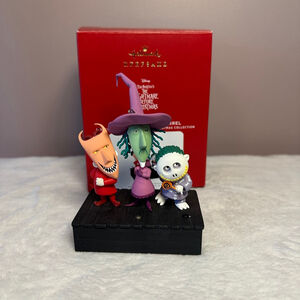 Hallmark Lock Shock Barrel Ornament Nightmare Before Christmas Storytellers